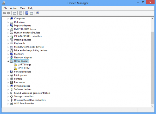 Windows Device manager